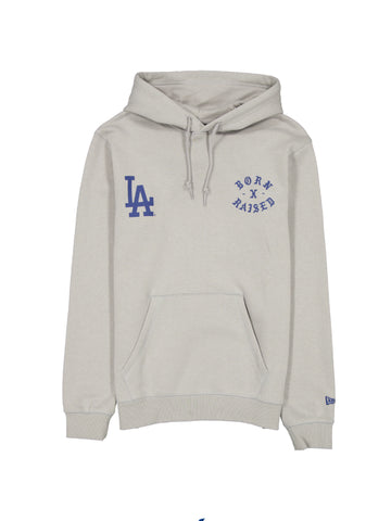 Born-x-Raised-Dodgers-LGD-Rocker-Grey-Hoodie
