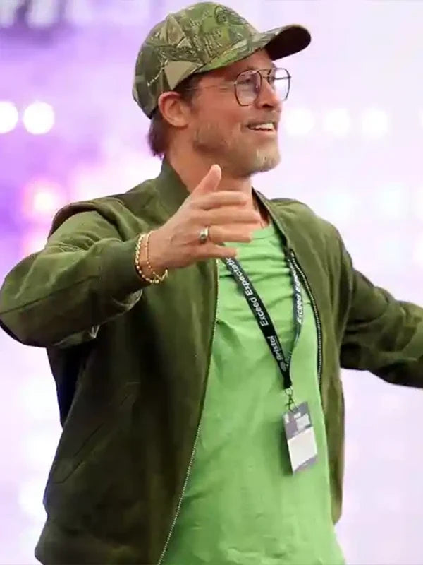 Brad Pitt Inspired Racing Jacket
