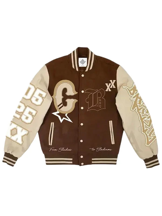 Breezy Bowl XX Letterman Varsity Jacket