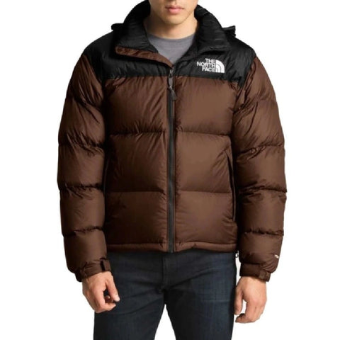 North Face Brown Puffer Jacket