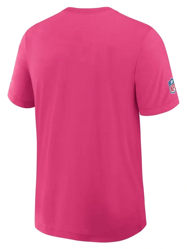 Buffalo Bills pink lightweight T-shirt with round neck
