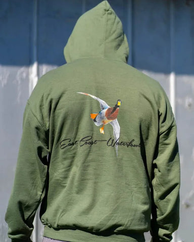 East Coast Waterfowl Green Sweatshirt