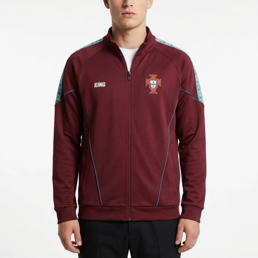 Cristiano Ronaldo FIFA World Cup 2026 Maroon Track Jacket