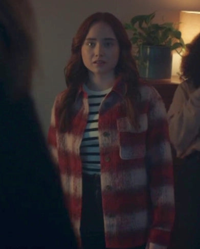 Hannah Manning Red Plaid Jacket