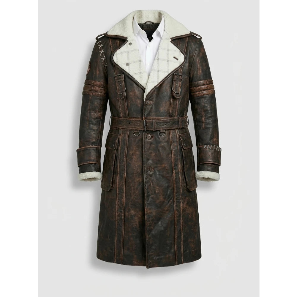 Buy Elder Maxson Leather Coat