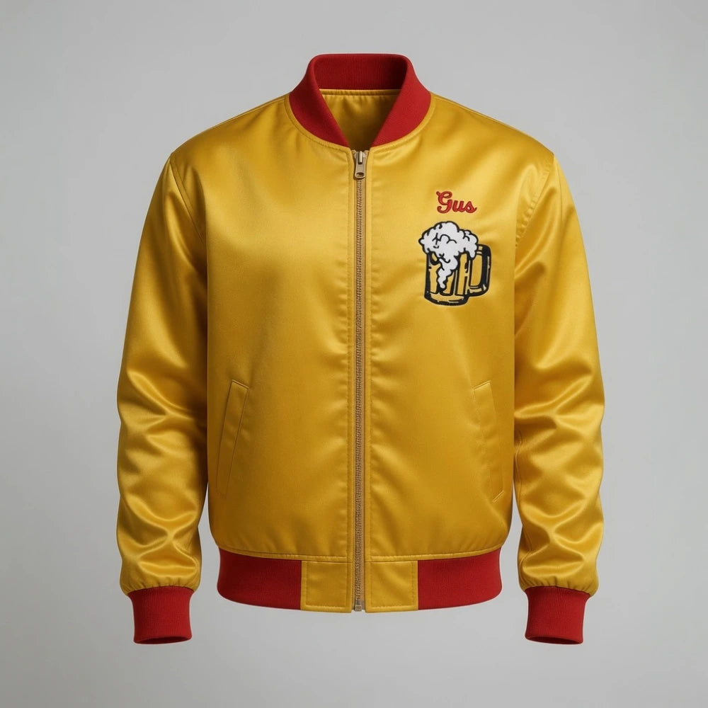 Buy Kenosha Kickers Yellow Bomber Jacket  