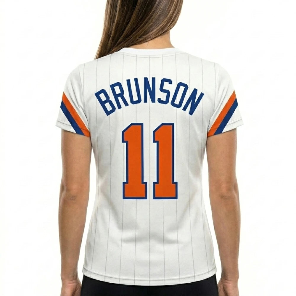 Buy white Jalen Brunson game jersey 