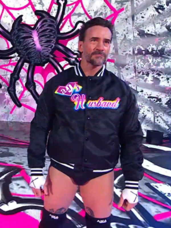 CM-Punk-Black-AJs-Husband-Jacket
