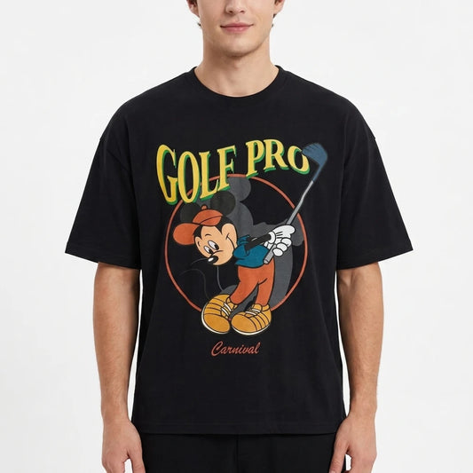 Carnival Golf x Disney Mickey Swing OVS T-Shirt