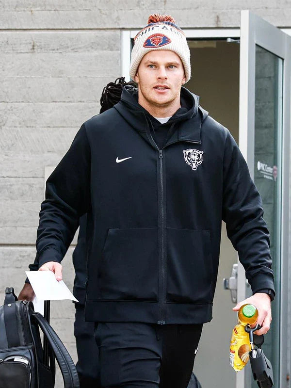 Chicago-Bears-Black-Full-Zip-Hoodie