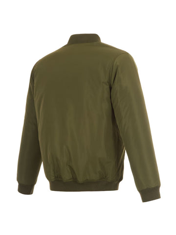 Chicago-Bears-Olive-Orange-Reversible-Bomber-Jacket