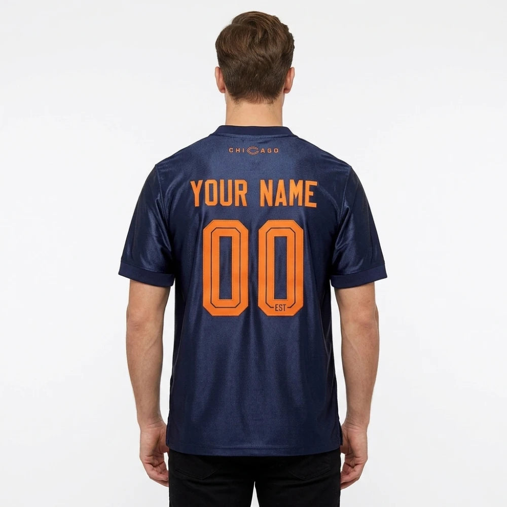 Chicago Bears Football x Football V-Neck Custom Shirt
