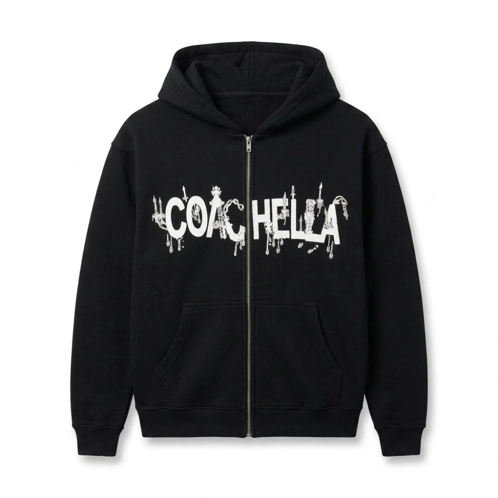 On The Gobi Coachella 2026 Black Hoodie