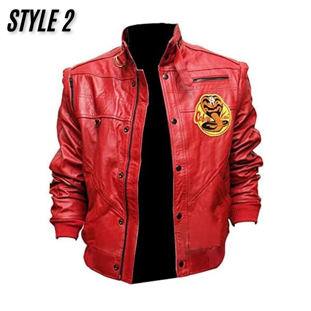 Red Johnny Lawrence's Cobra Kai Jacket