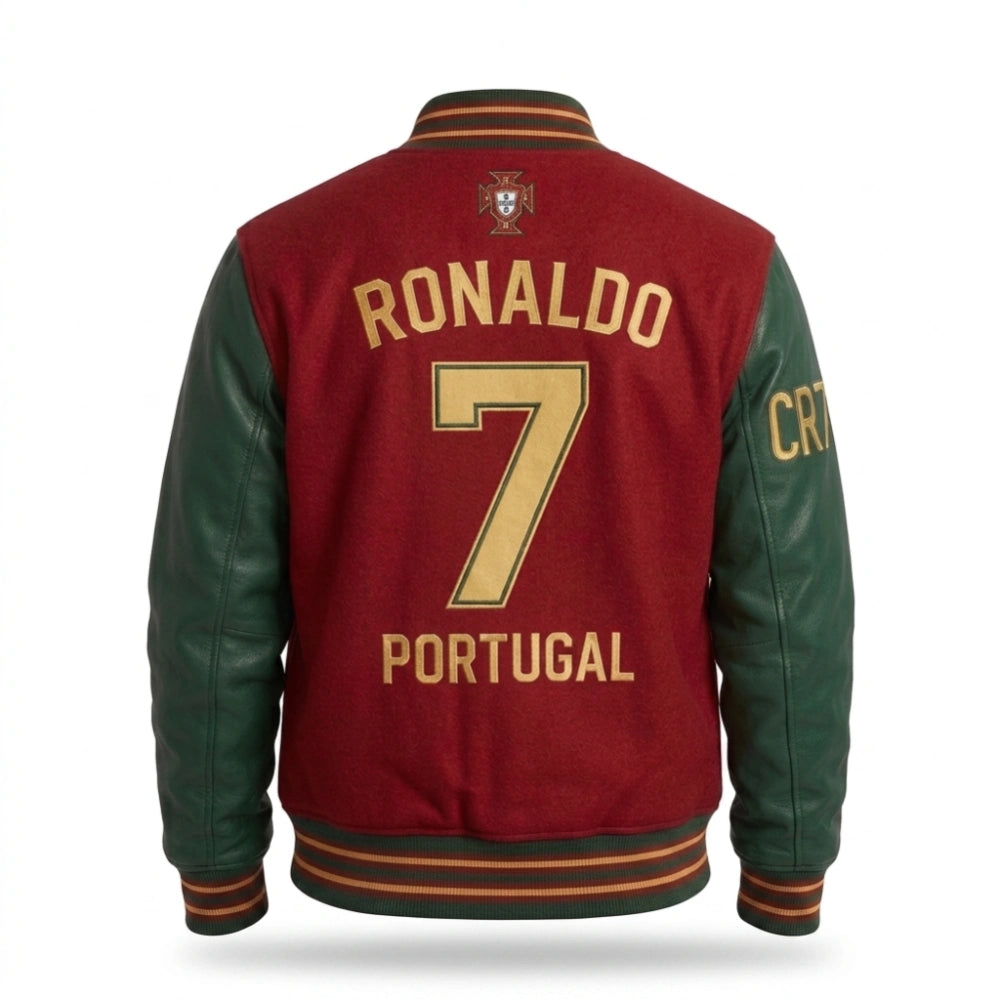 Ronaldo Portugal Varsity Jacket
