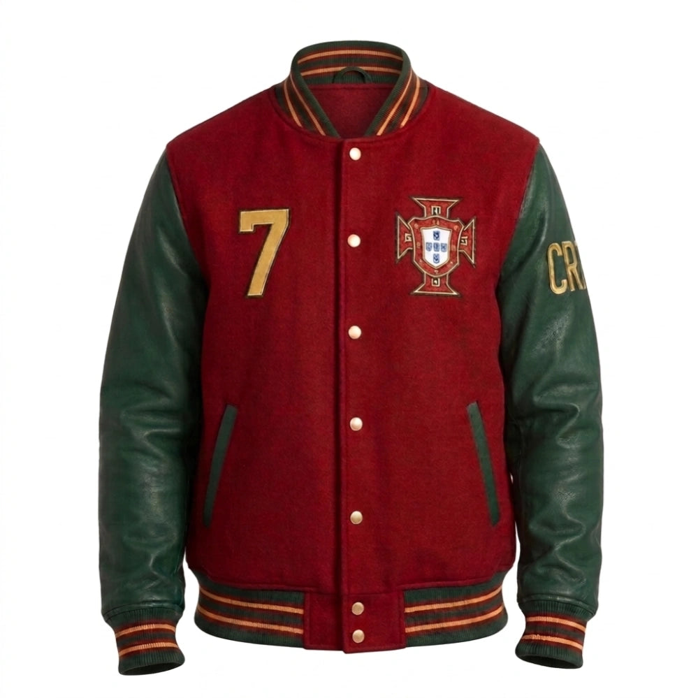 Ronaldo Portugal Varsity Jacket