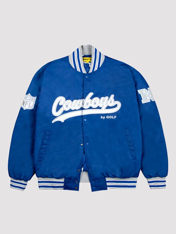 Dallas-Cowboys-GOLF-WANG-Bomber-Jacket