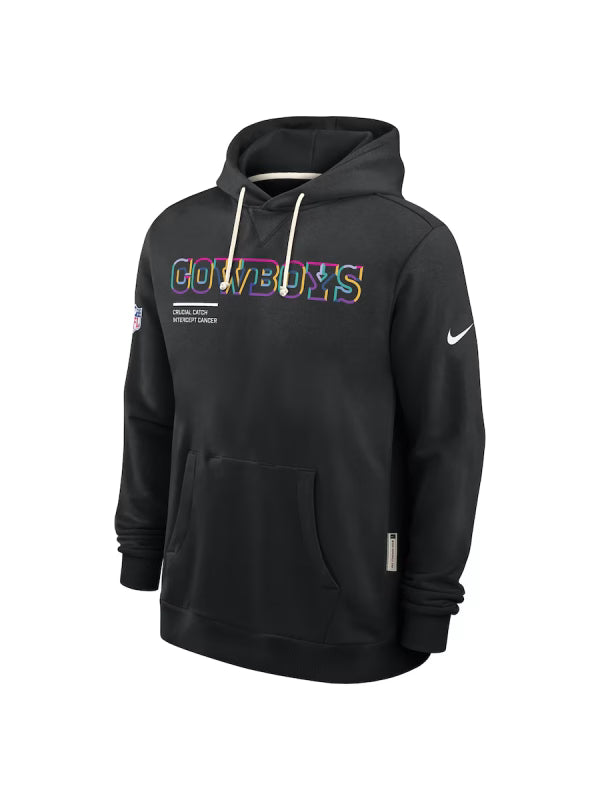 Dallas-Cowboys-Nike-Black-2025-NFL-Crucial-Catch-Sideline-Standard-Issue-Dri-FIT-Hoodie
