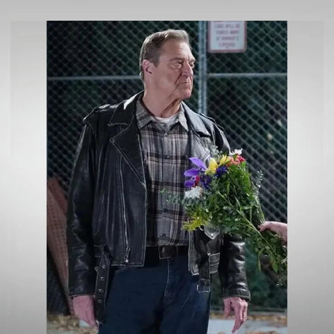 Dan Conner The Conners Black Leather Jacket