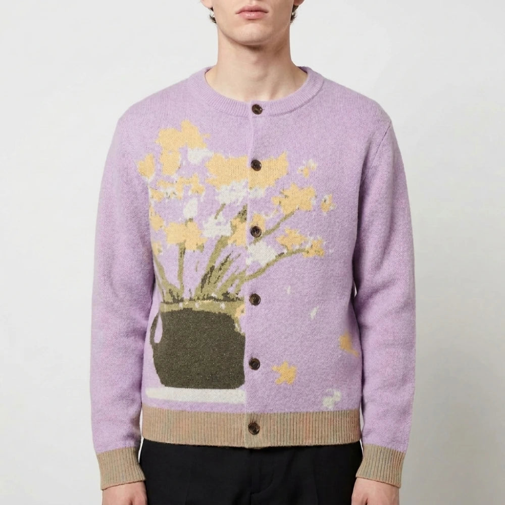 David Bromstad My Lottery Dream Home S19 Floral Cardigan