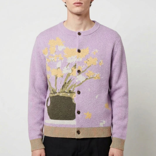 David Bromstad My Lottery Dream Home S19 Floral Cardigan