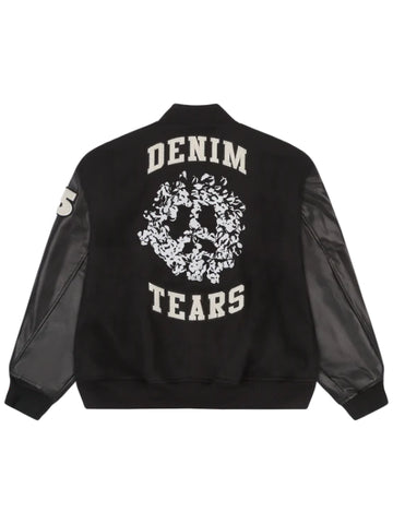 Denim Tears Peace Wreath Varsity Jacket