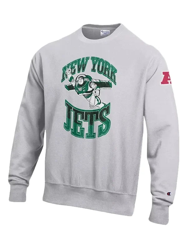 New York Jets Buzz Lightyear Fleece Sweatshirt