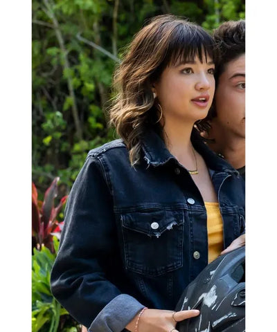 Doogie Kamealoha M.D. S02 Peyton Elizabeth Lee Denim Jacket