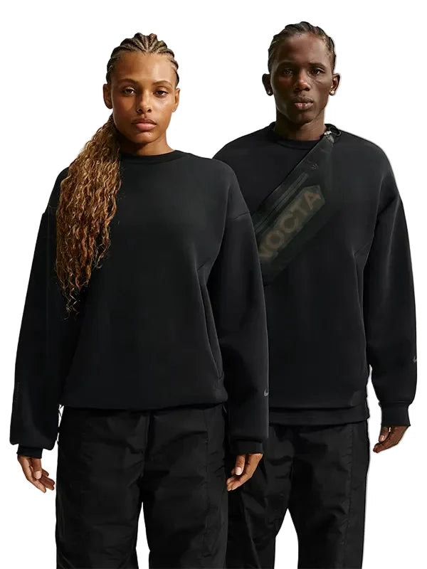 Drake Nike x NOCTA Marquis 2026 Crew-Neck Pullover Black and Green Sweatshirt