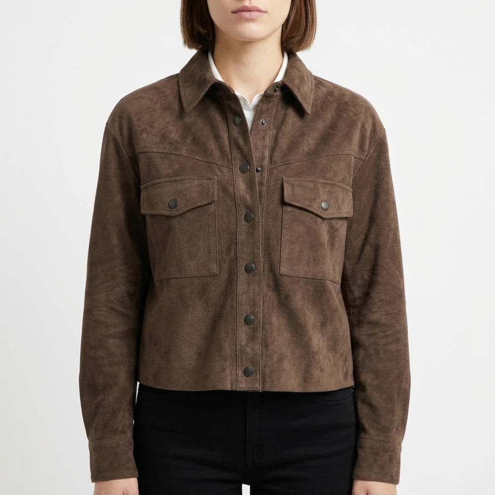 Dutton Ranch S01 Natalie Alyn Suede Fringe Jacket