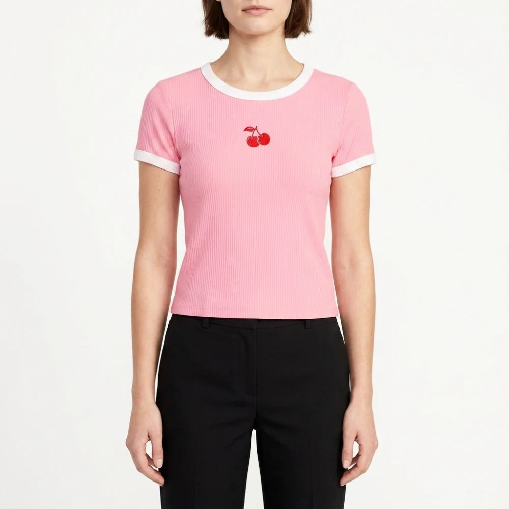 Elle 2026 Lexi Minetree Cherry T-Shirt