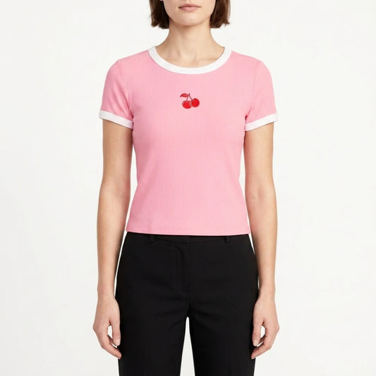 Elle 2026 Lexi Minetree Cherry T-Shirt