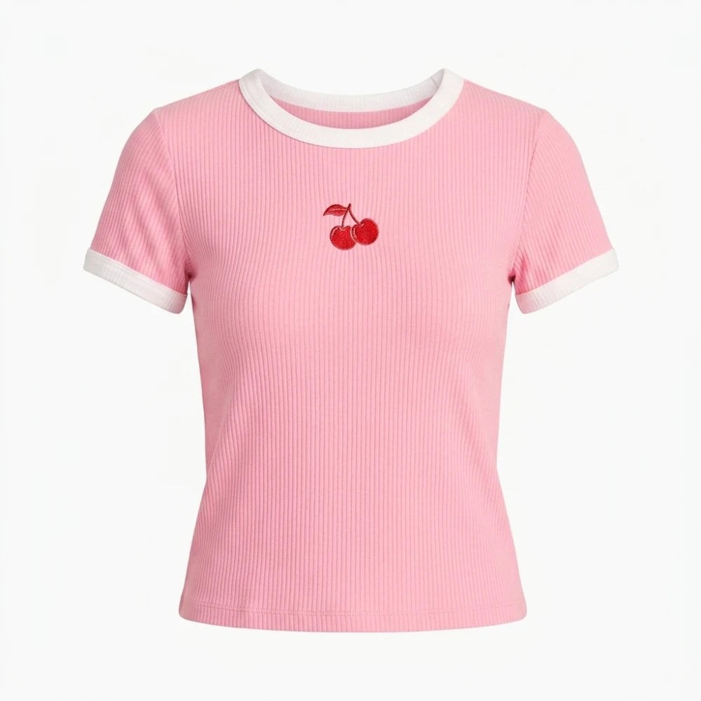 Elle 2026 Lexi Minetree Cherry T-Shirt