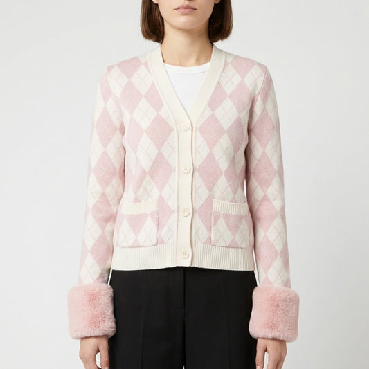Elle 2026 Lexi Minetree Pink Cardigan