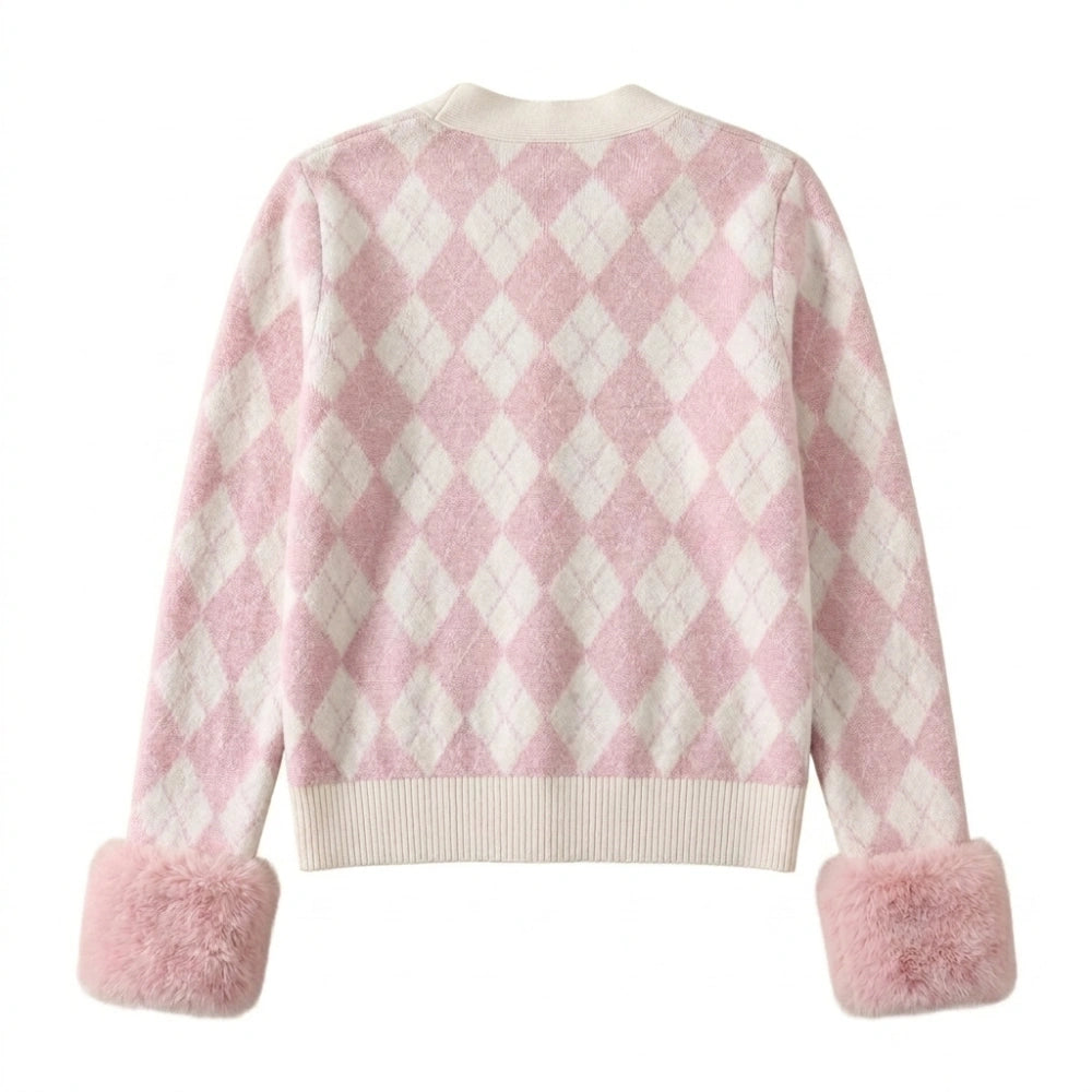 Elle 2026 Lexi Minetree Pink Cardigan