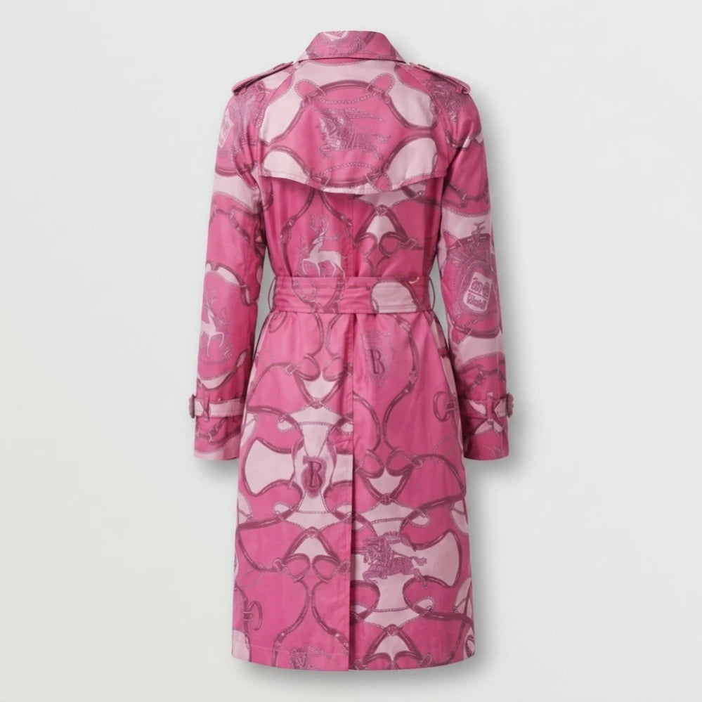 Elle 2026 Lexi Minetree Pink Graphic Coat