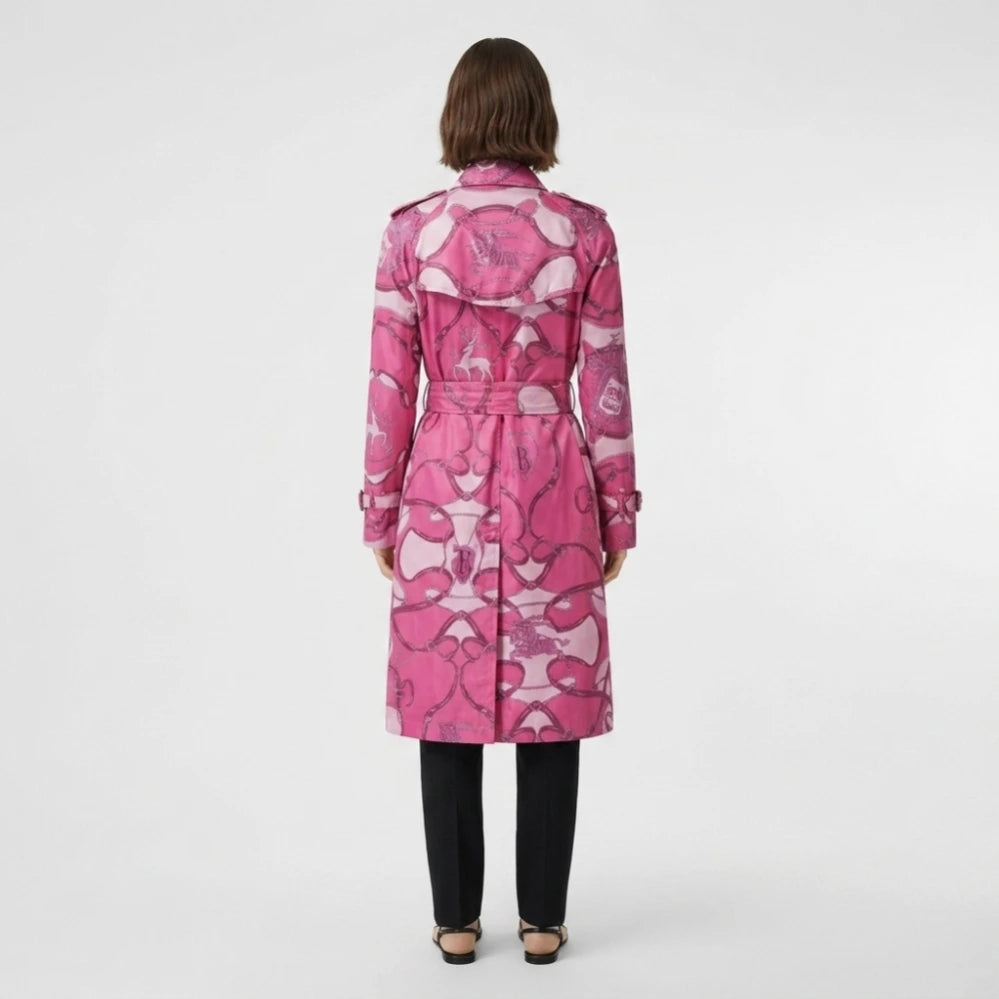 Elle 2026 Lexi Minetree Pink Graphic Coat