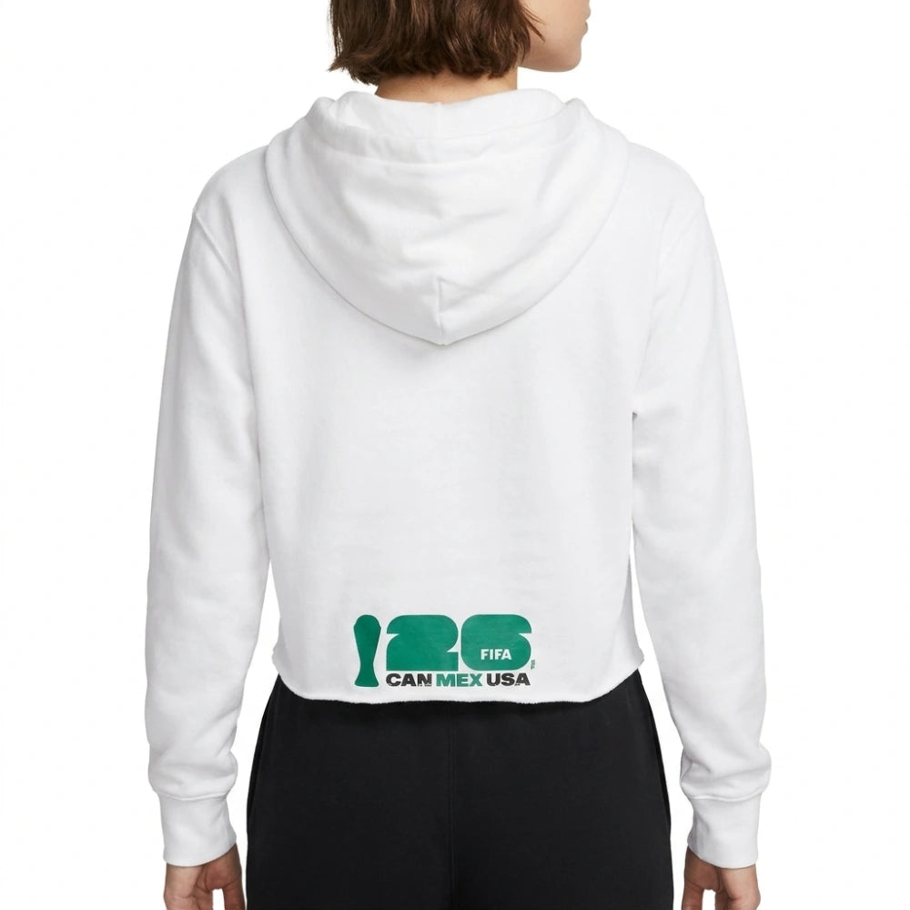FIFA World Cup 2026 Mexico Crop Hoodie