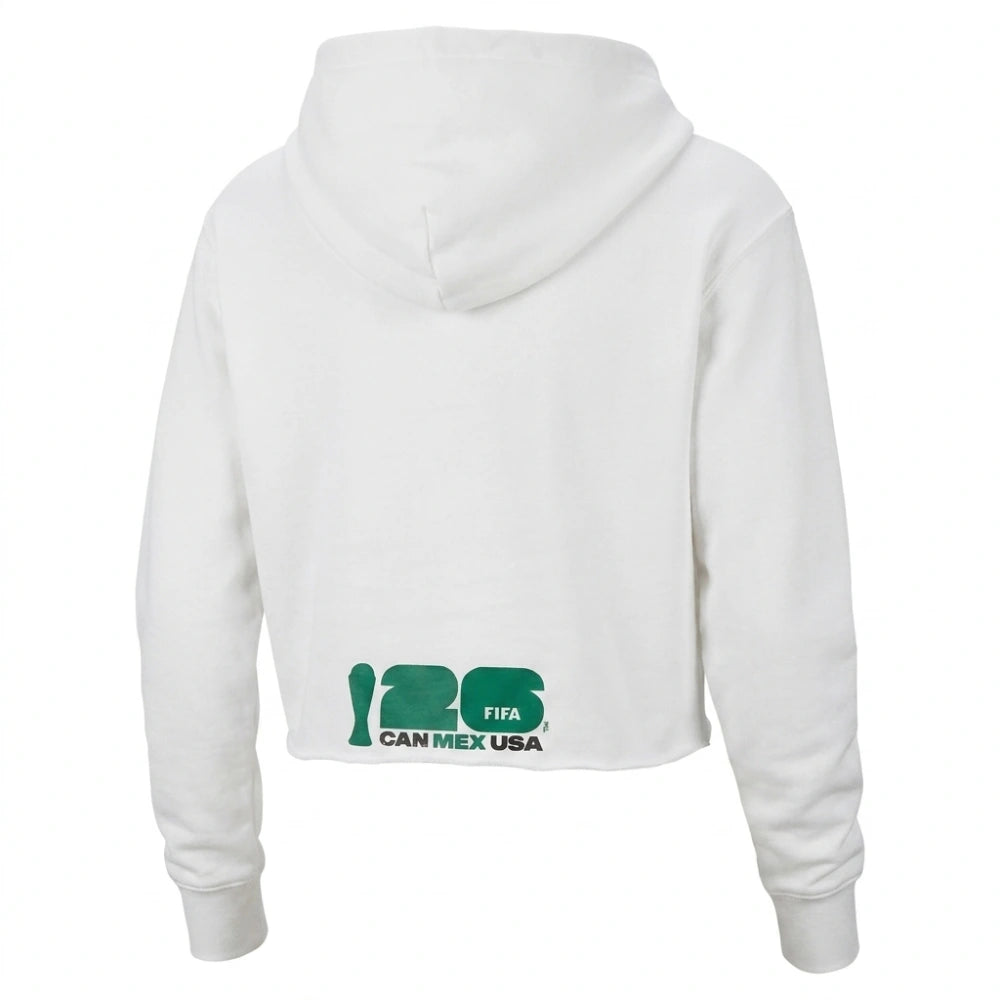 FIFA World Cup 2026 Mexico Crop Hoodie