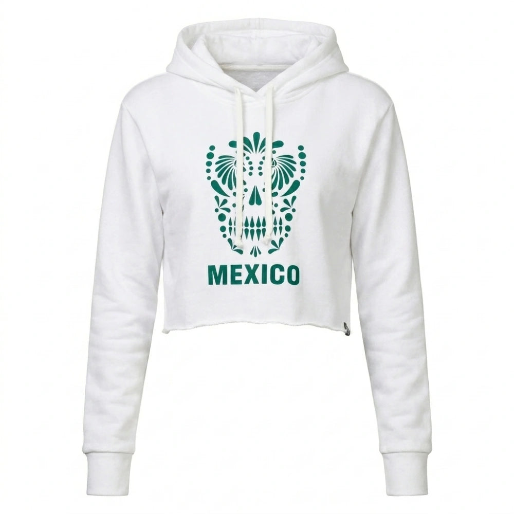 FIFA World Cup 2026 Mexico Crop Hoodie
