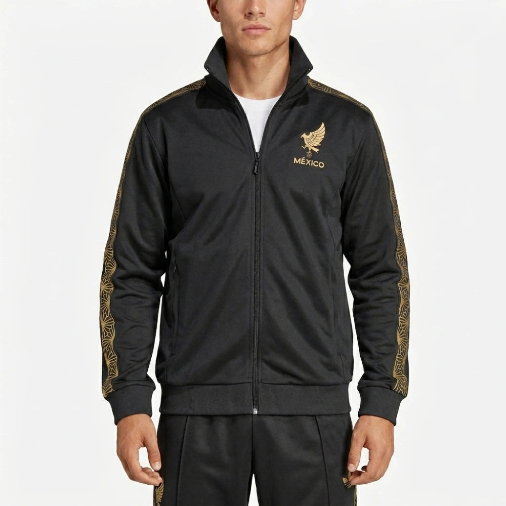 FIFA World Cup 2026 Mexico Gold Tracksuit For Sale
