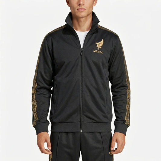 FIFA World Cup 2026 Mexico Gold Tracksuit For Sale
