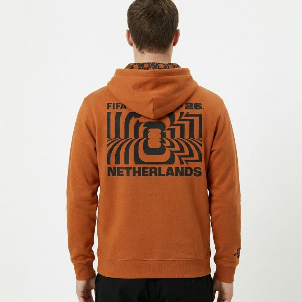 FIFA World Cup 2026 Netherlands Puff Hoodie for Sale