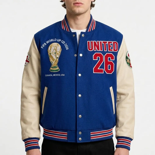 FIFA World Cup UNITED 26 Varsity Jacket for Sale