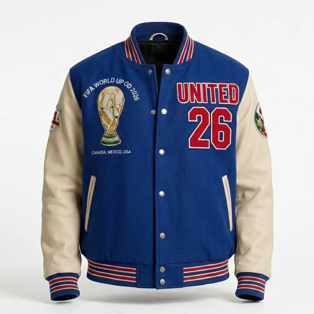 FIFA World Cup UNITED 26 Varsity Jacket