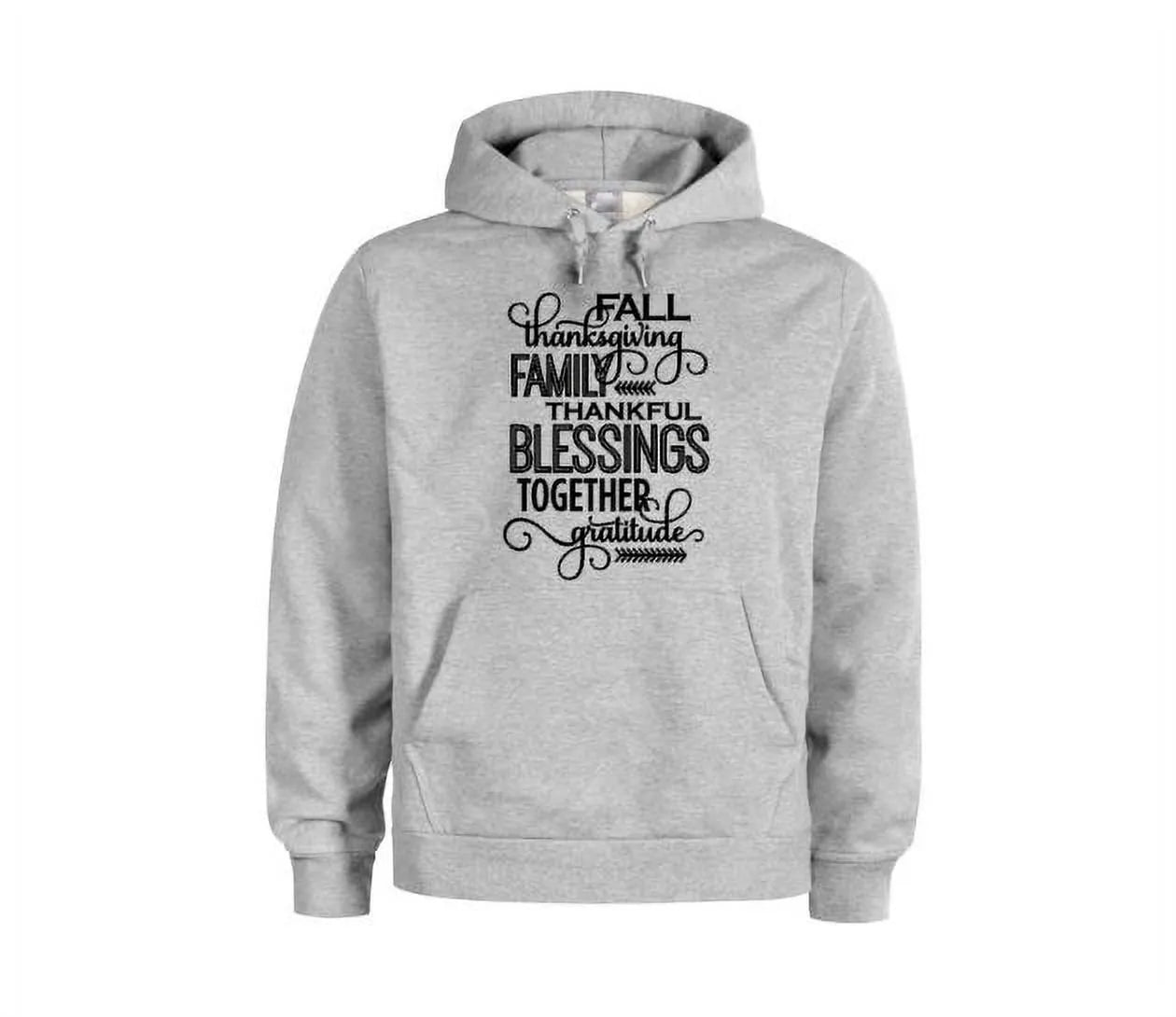 Fall Thanksgiving Family Thankful Business Together Gratitude Hoodie