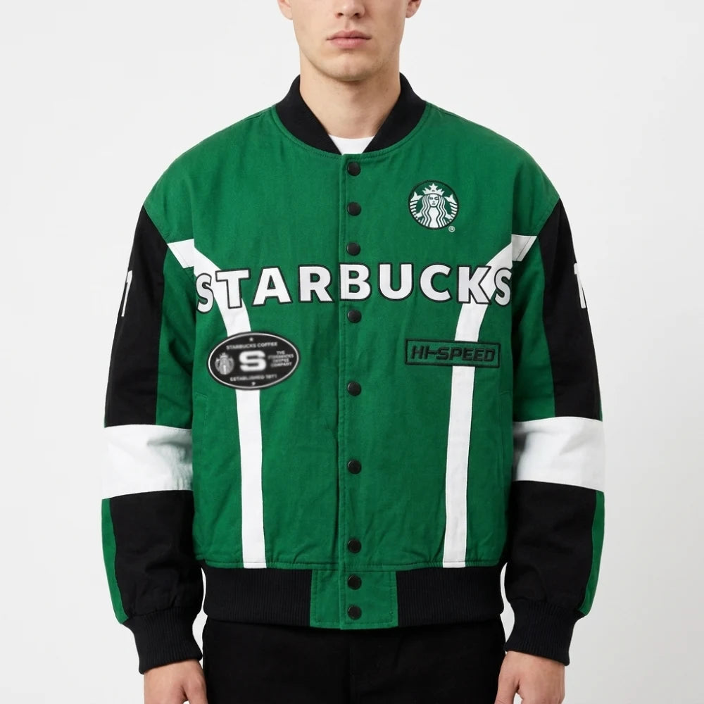 Fanatics Fest NYC 2026 Starbucks Varsity Jacket