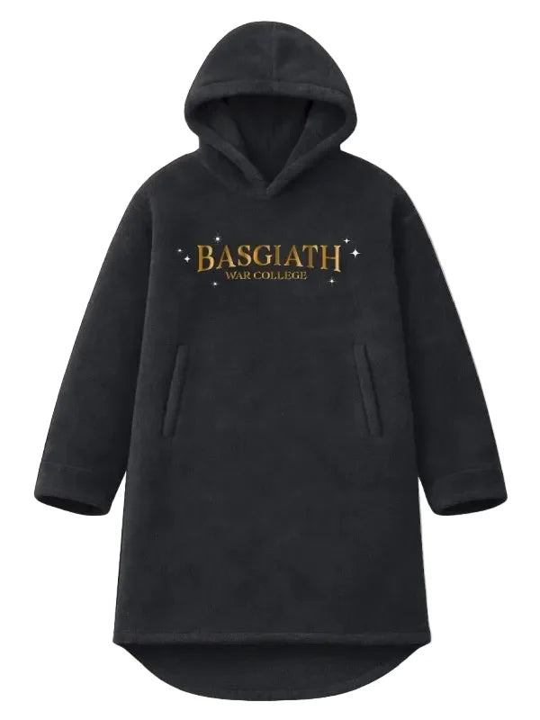 Fourth Wing blanket hoodie front view