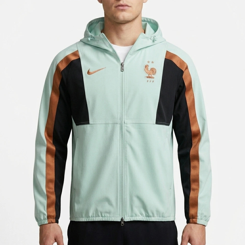 France FFF Energy Dri-FIT Soccer Woven Jacket 2026/27