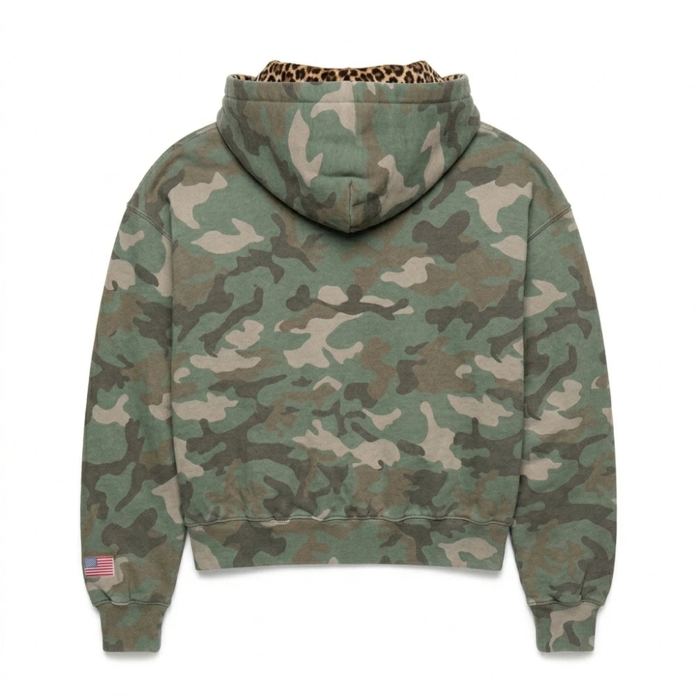 GAP KATSEYE Daniela Camo Graphic Hoodie